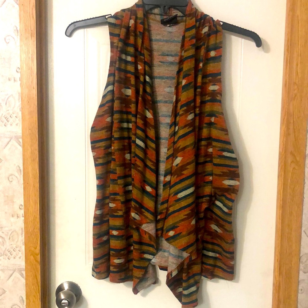 Tribal sleeveless coverup/camisole